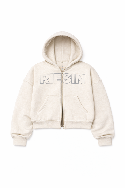 Oatmilk Zip Hoodie