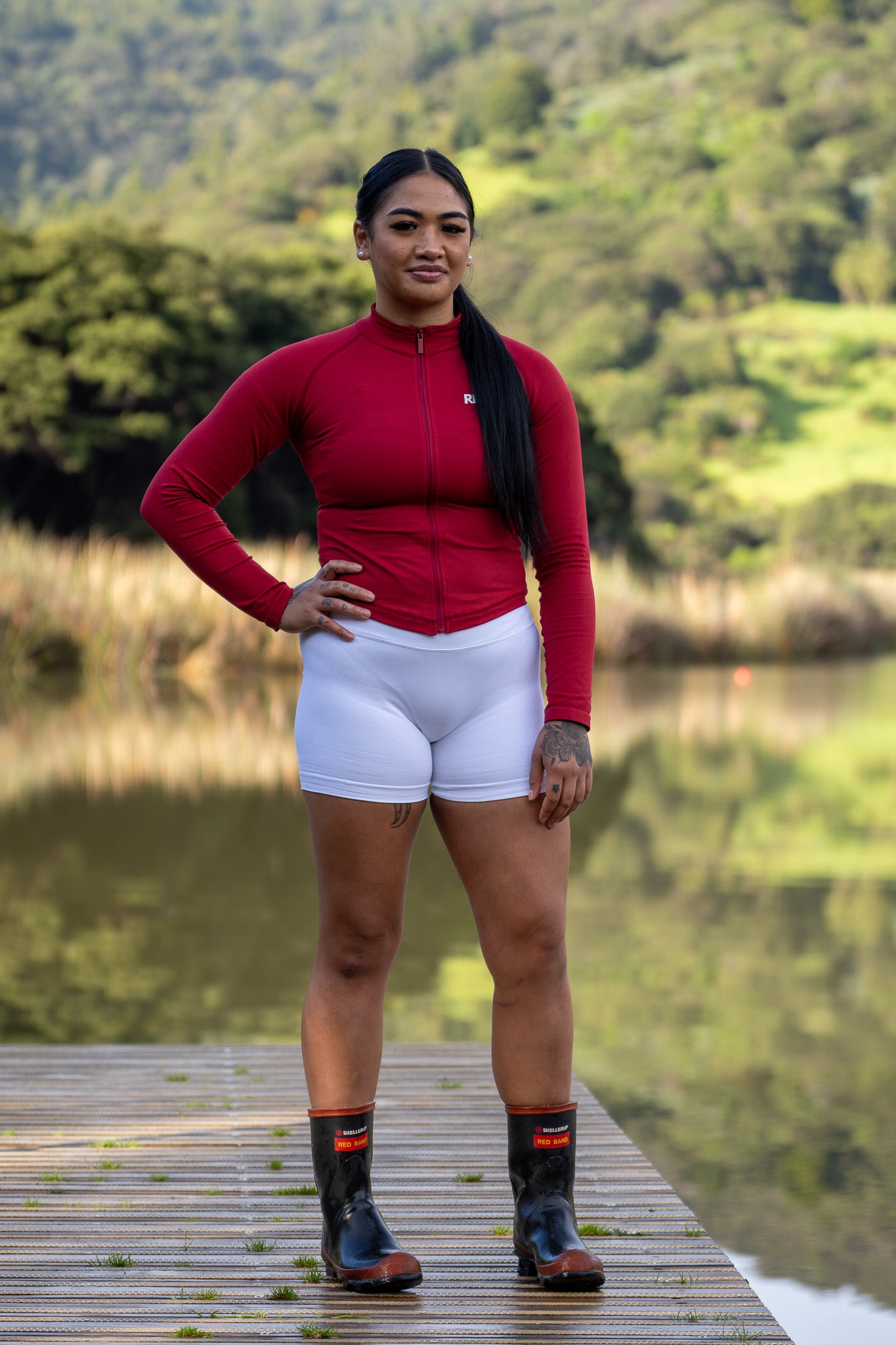 Whero Fitted Zip Jacket